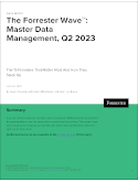 The Forrester Wave: Master Data Management, Q2 2023